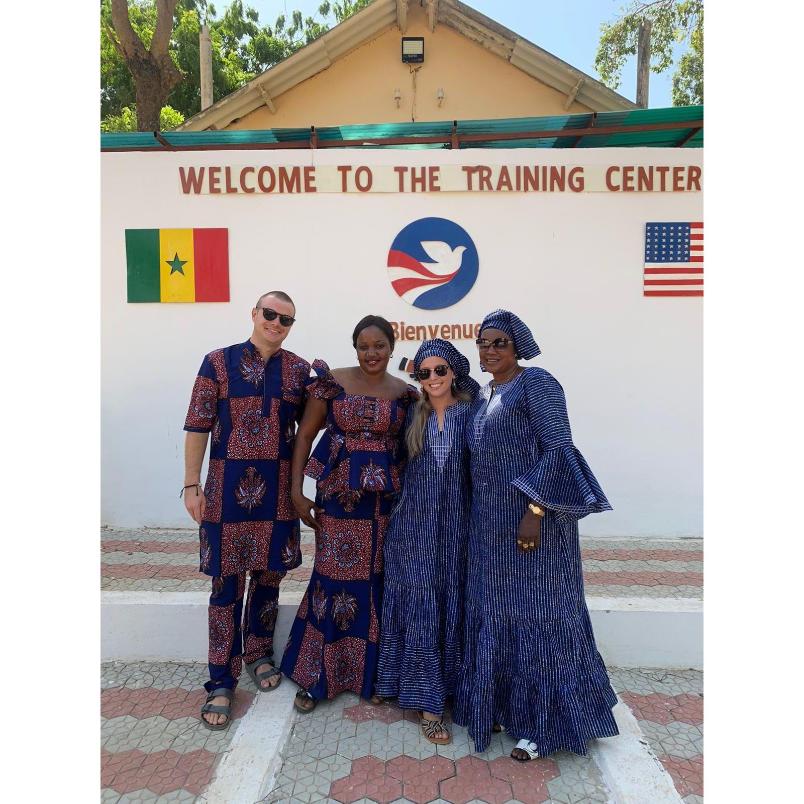 Peace Corps Senegal 2022 with our host mothers!