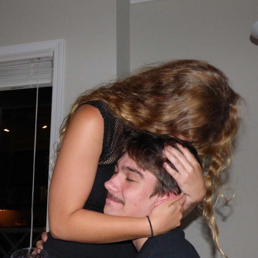 Hugs......despite my mustache