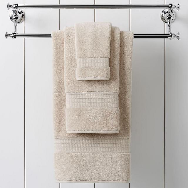 Hydrocotton Quick-Drying Organic Towels, Bath, Taupe