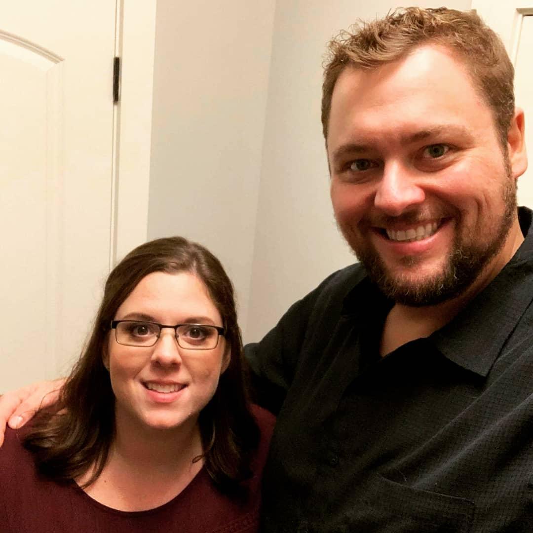 After engagement photos, on our way to dinner.
