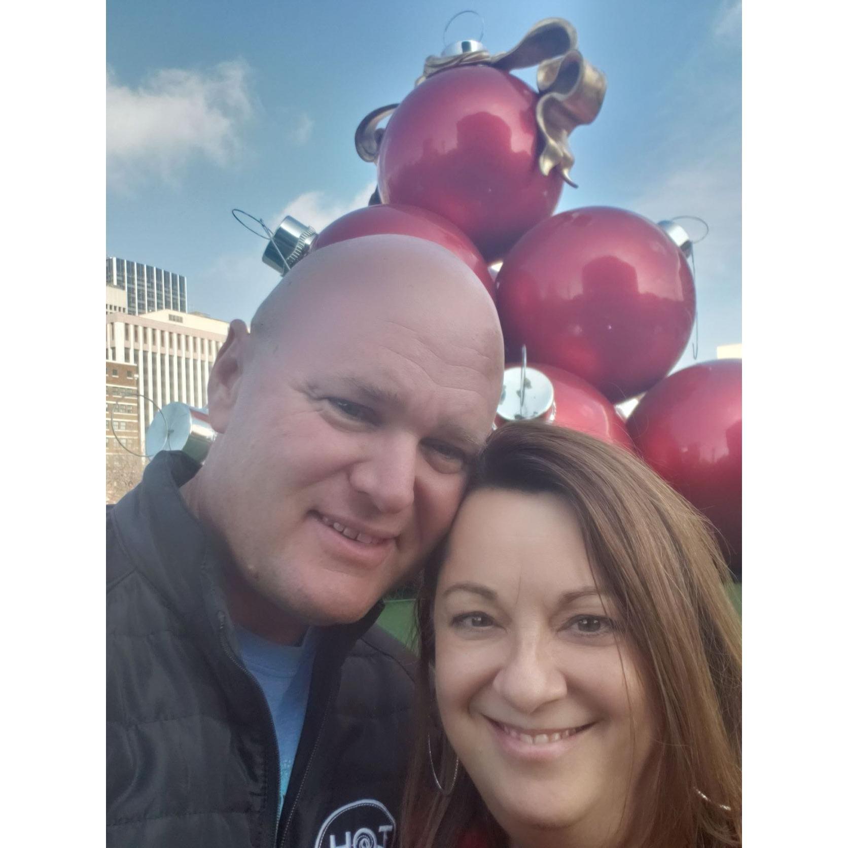 Our 1st night in Dallas on our way to pick up Dylan.