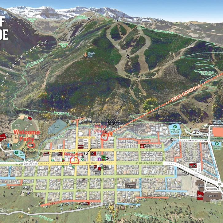 This is a map of Telluride. Zoom in for more information.