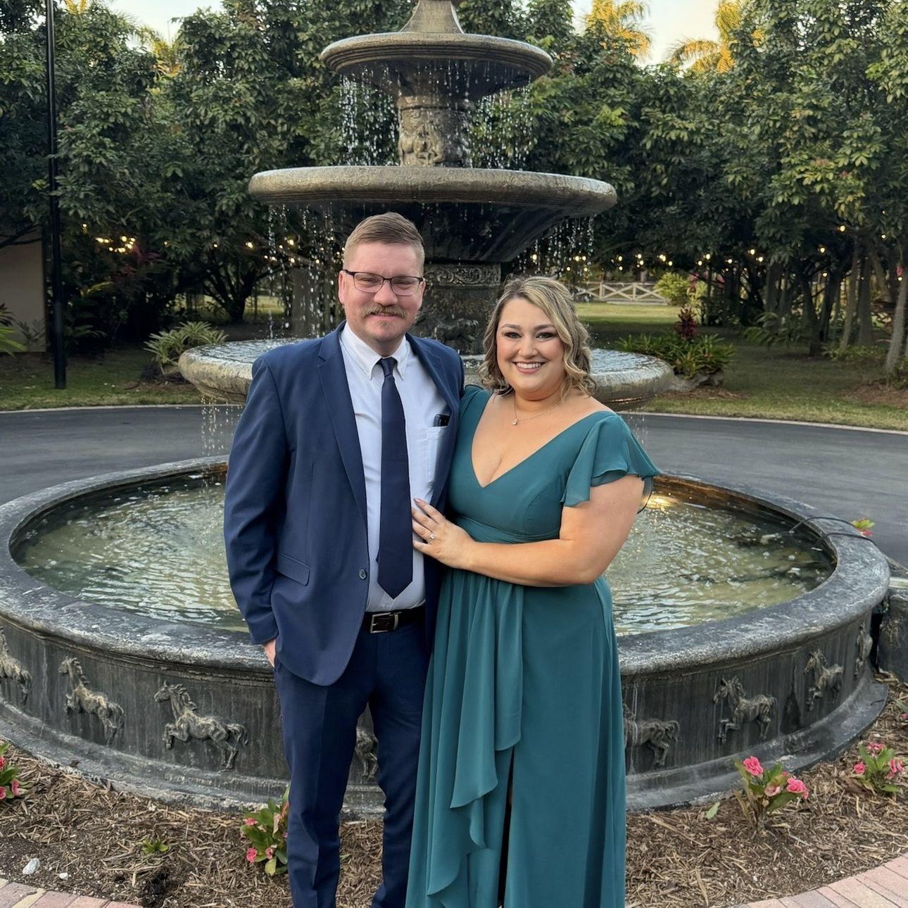 Celebrating Allison and Nick in Florida