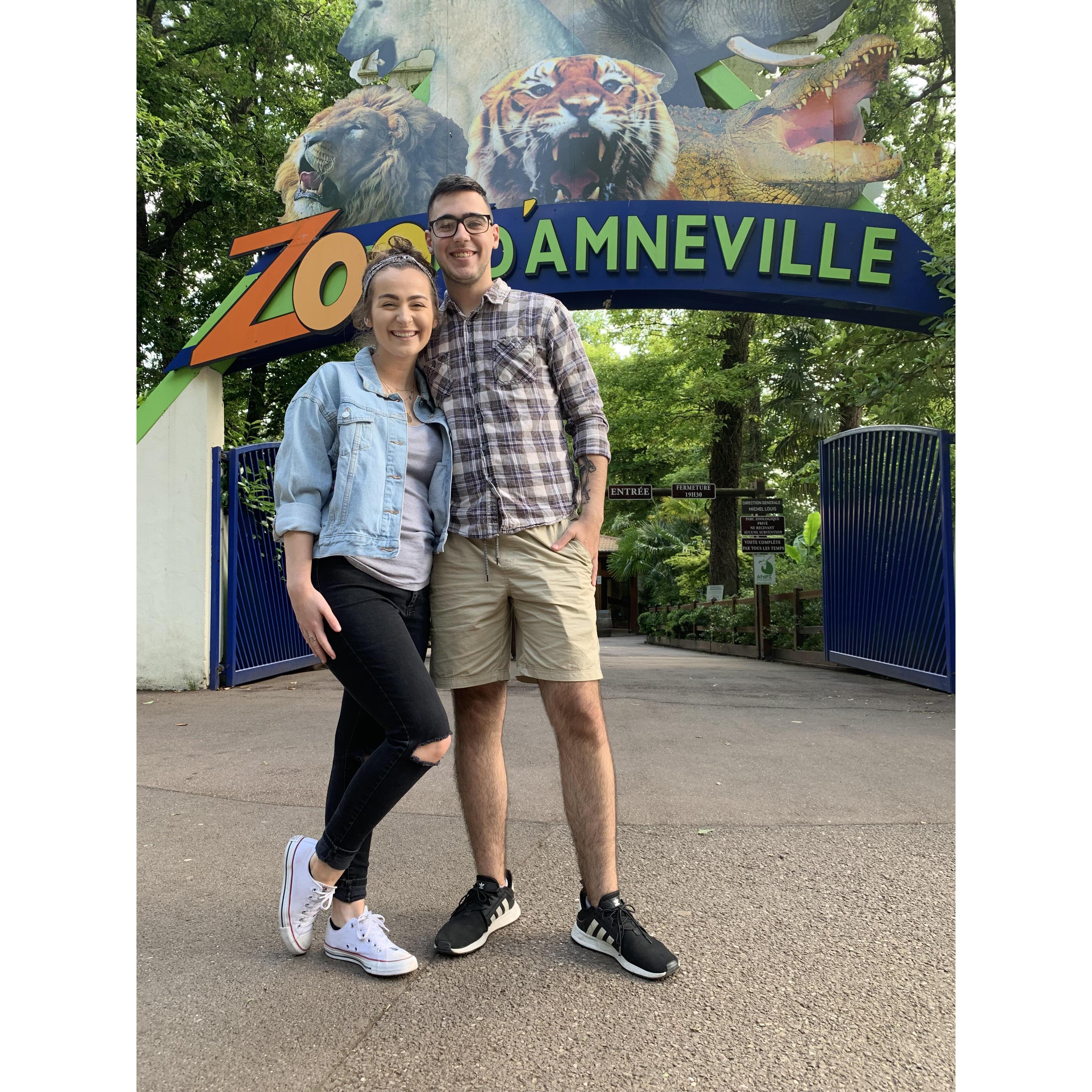 Moments before this picture was taken we found out we were pregnant!!