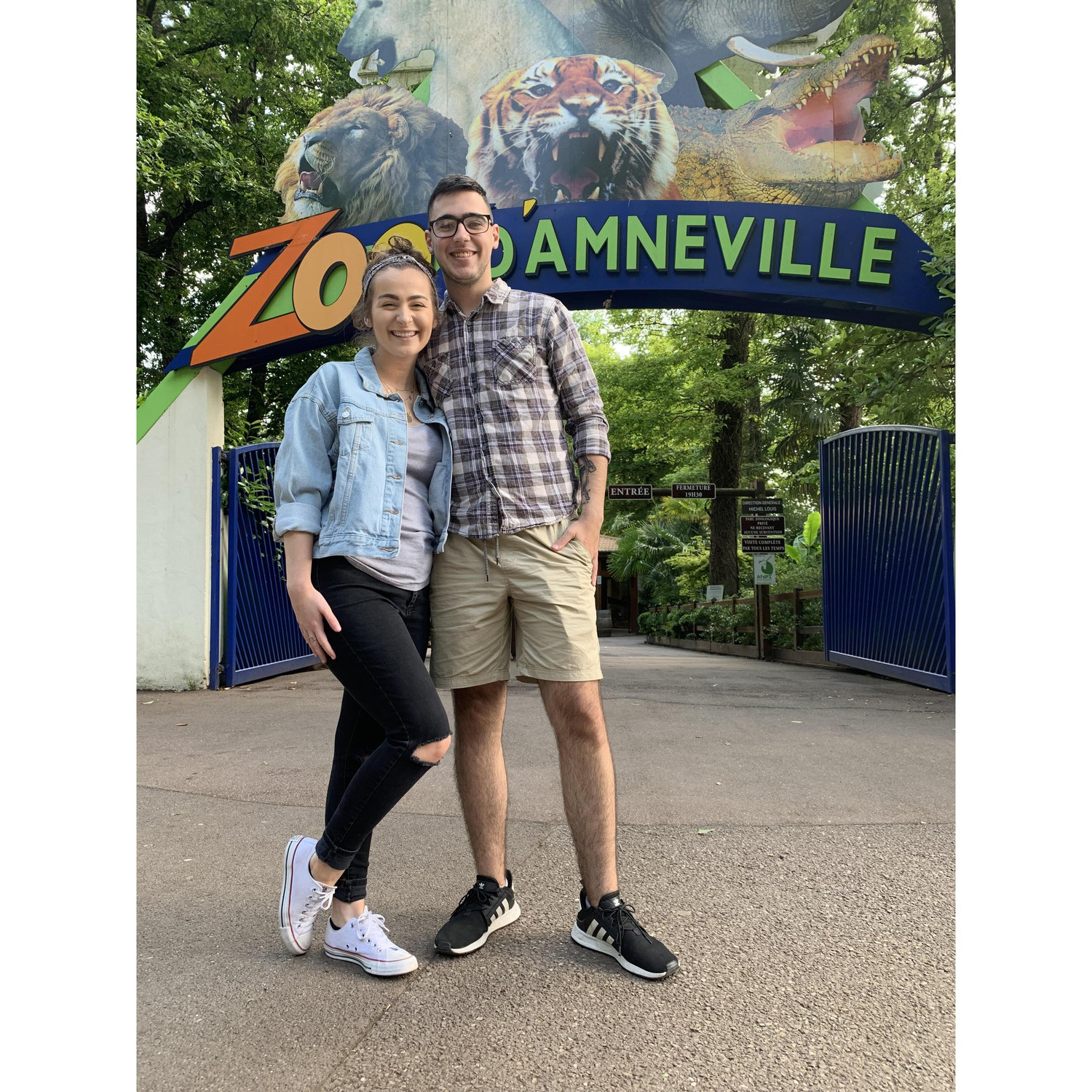 Moments before this picture was taken we found out we were pregnant!!