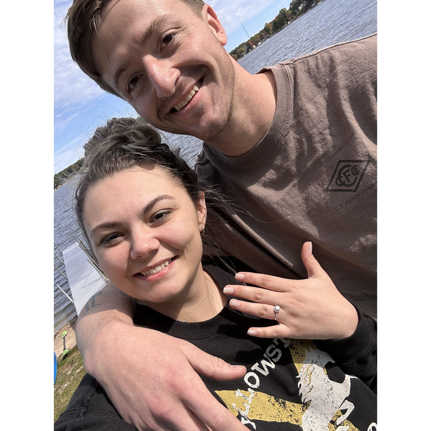 The day I said "Yes". October 2024.