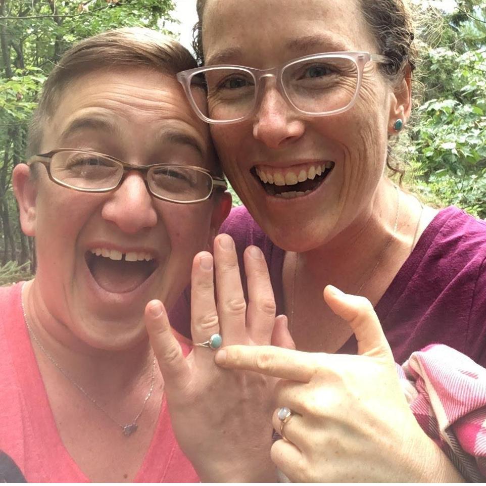 Ali re-proposed in St. Donat - she'd been planning to pop the question there but Lila beat her to it