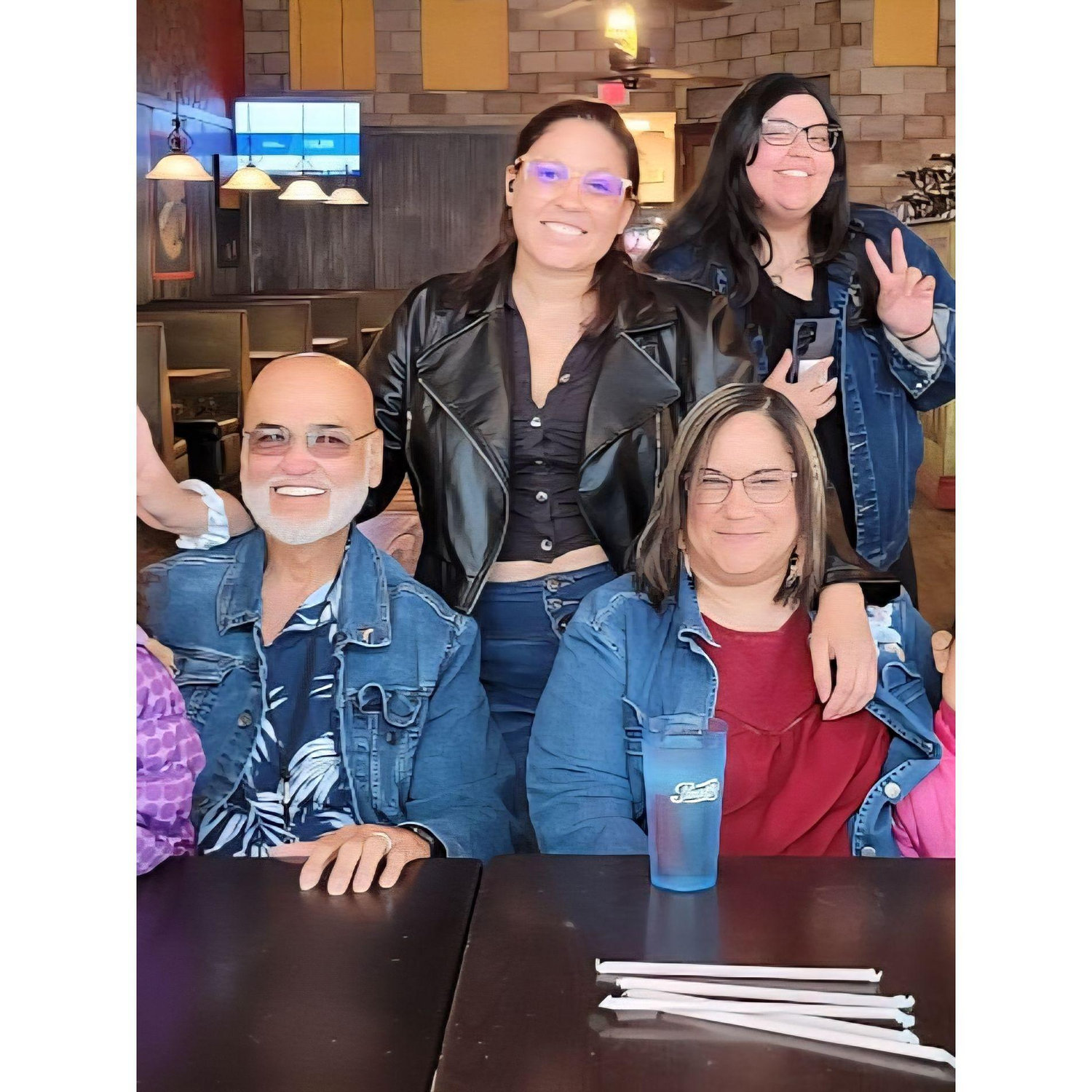 Nataly's Father, Step Mother and Sister