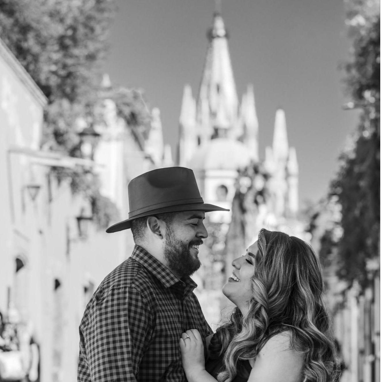 Our fairytale was about to begin .. San Miguel de Allende <3