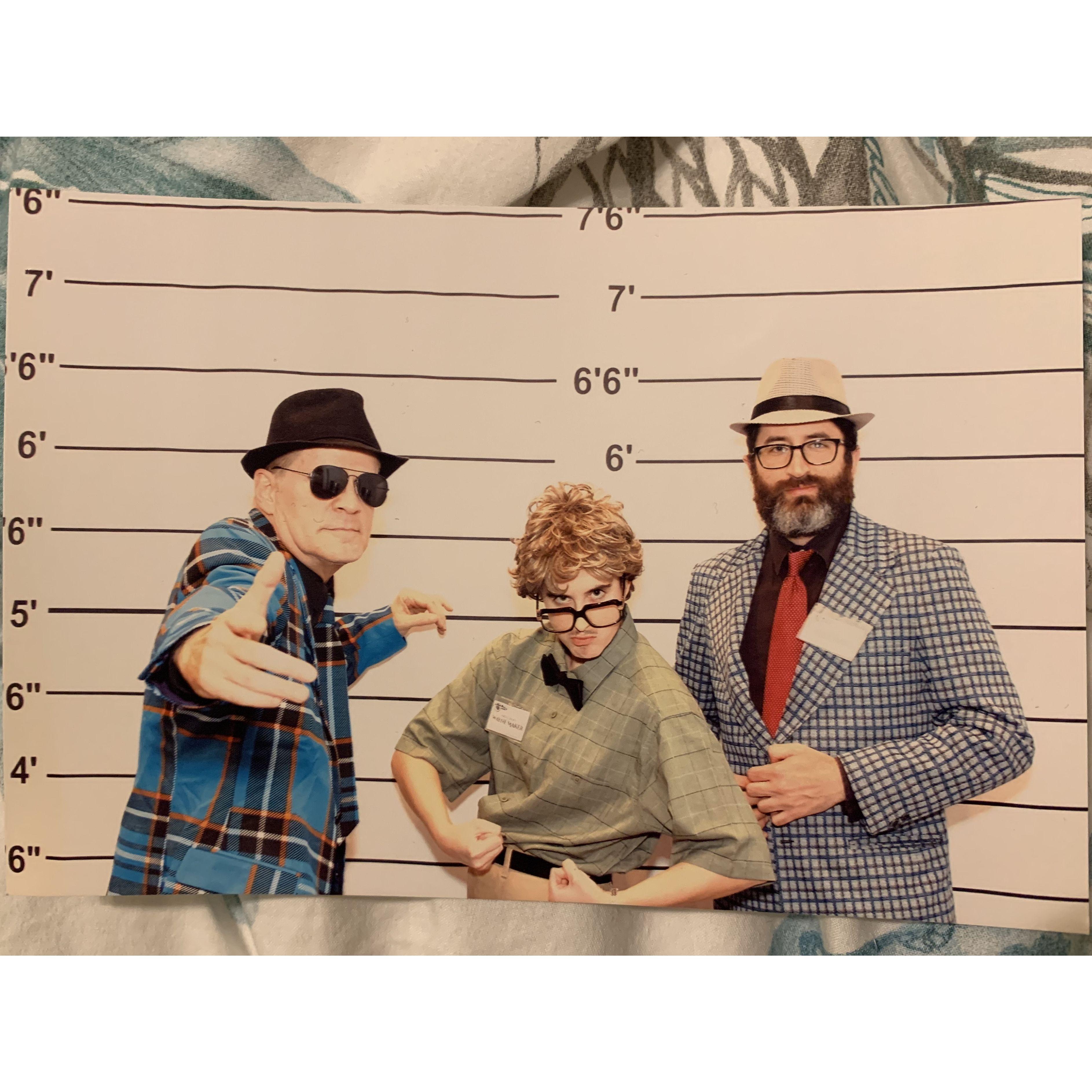 Another Murder Mystery show- and Erika was cross-dressing!