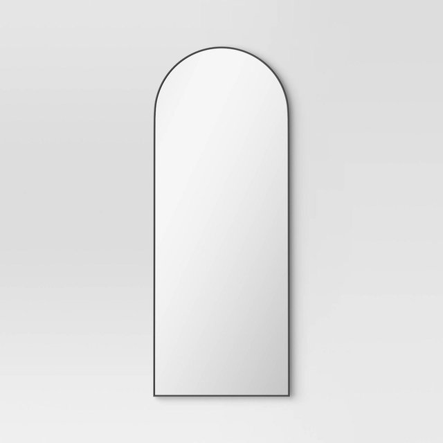 28" x 72" XL Arch Mirror Black - Threshold™