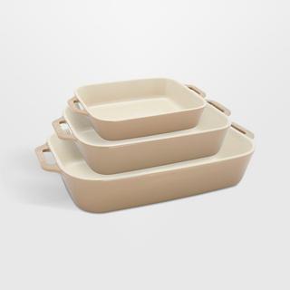 3-Piece Ceramic Baking Dish Set