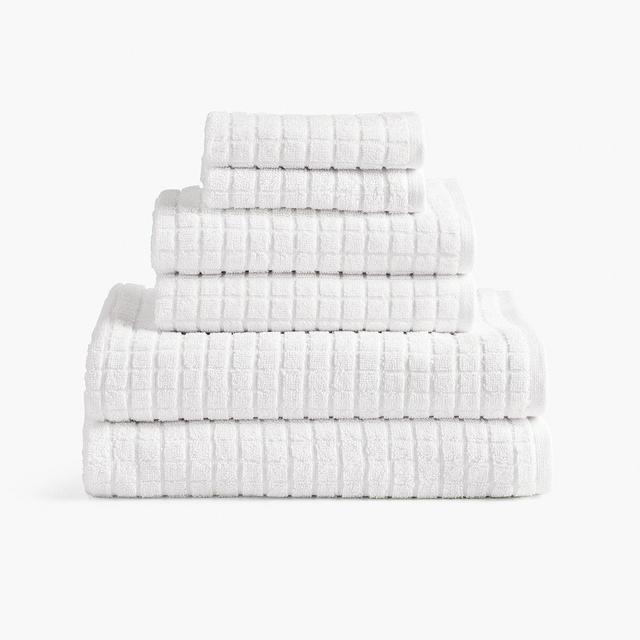 Cotton & Hemp 6 Piece Bath Sheet Set