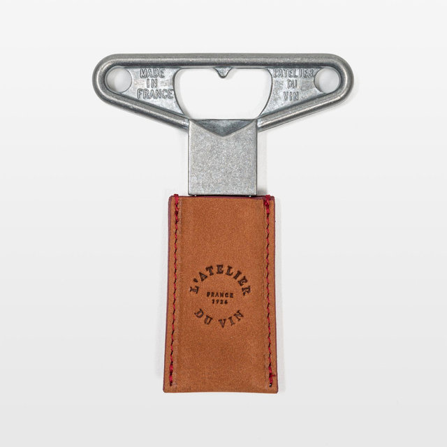 L'Atelier du Vin Bilame Craft Twin-Blade Corkscrew with Leather Case