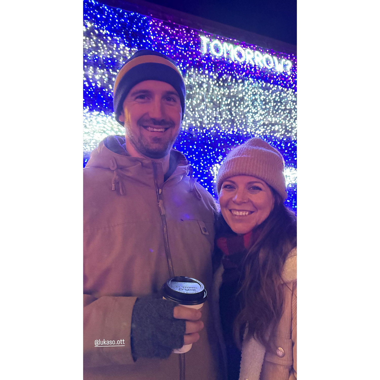 Christmas Eve in McMinnville, OR.
