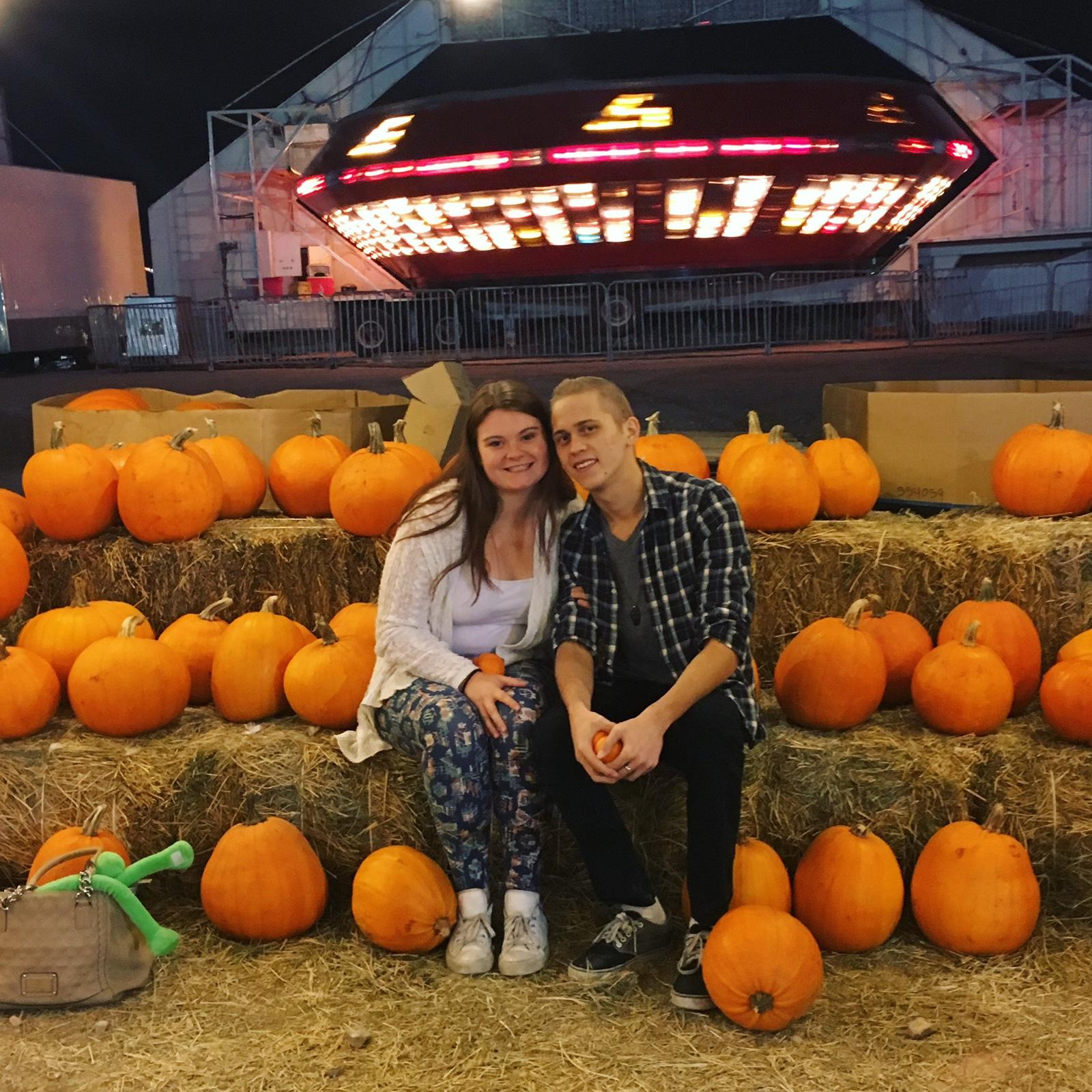 Pumpkin patch on October 26th, 2019