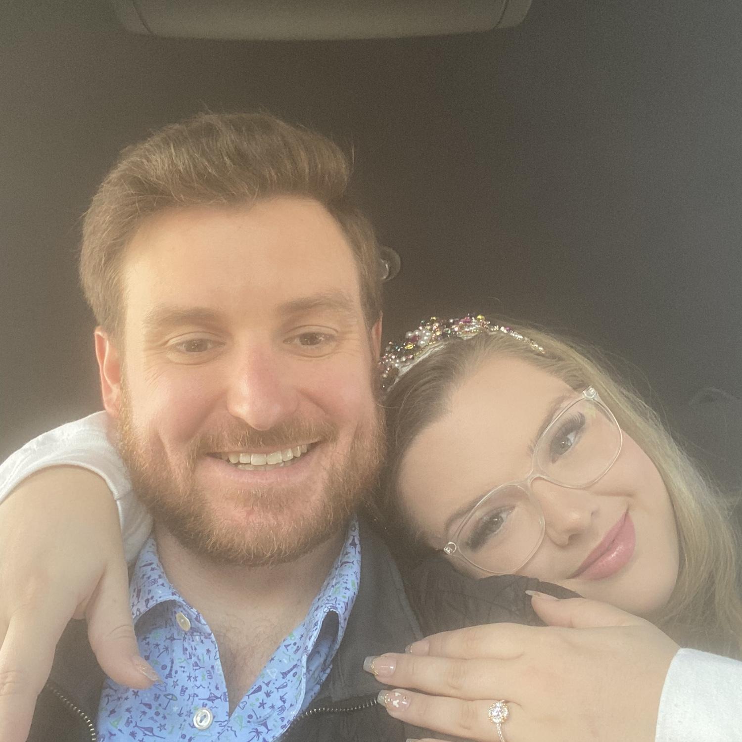 Engagement Cloud 9 after our most special moment! 🙏🏻