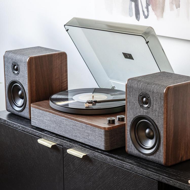 Nocturne Record Player With Speakers