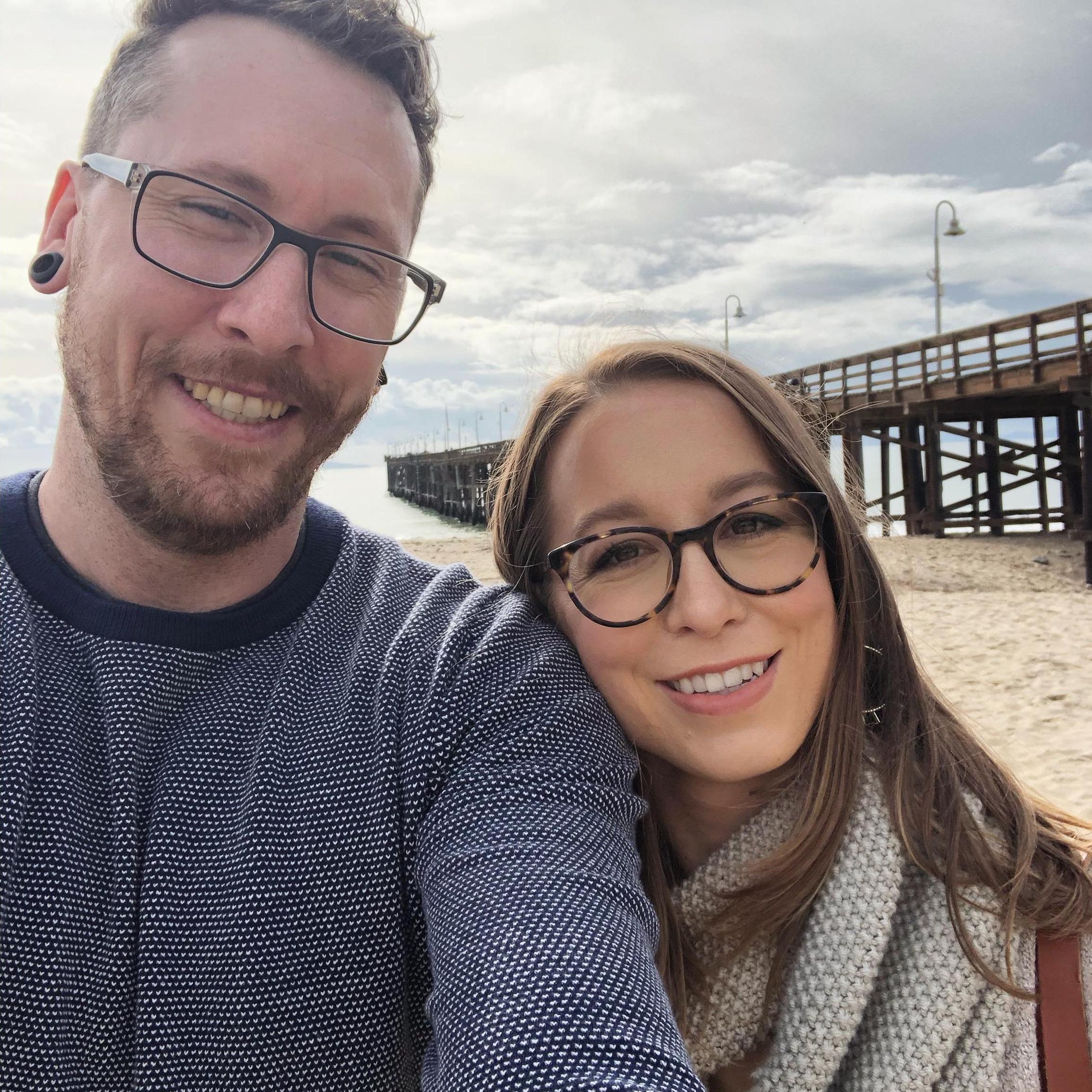 Back in California to visit Aragon's family for Christmas 2019.