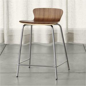 Felix Walnut Counter Stool