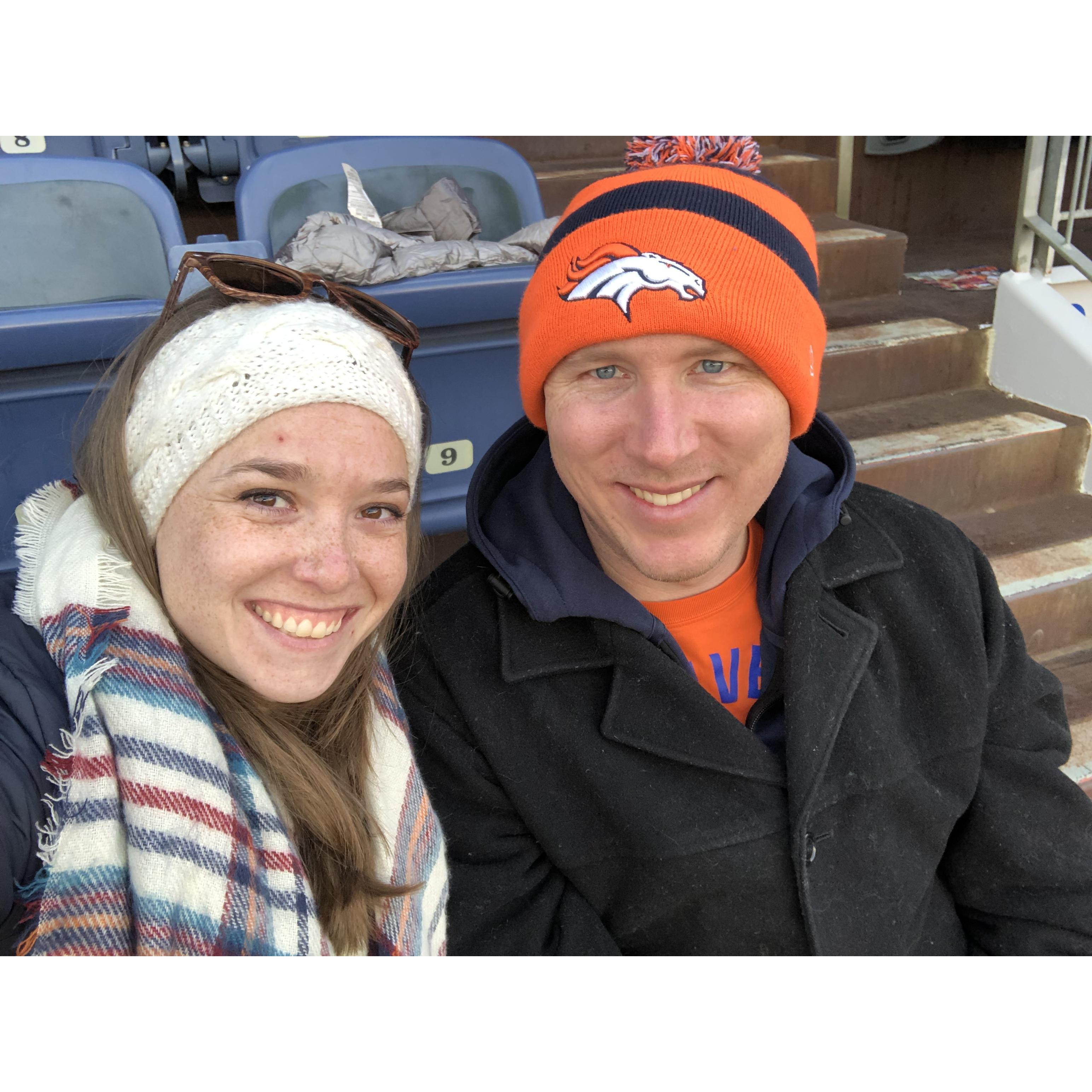He’s pretty cute, for a Broncos fan ;)