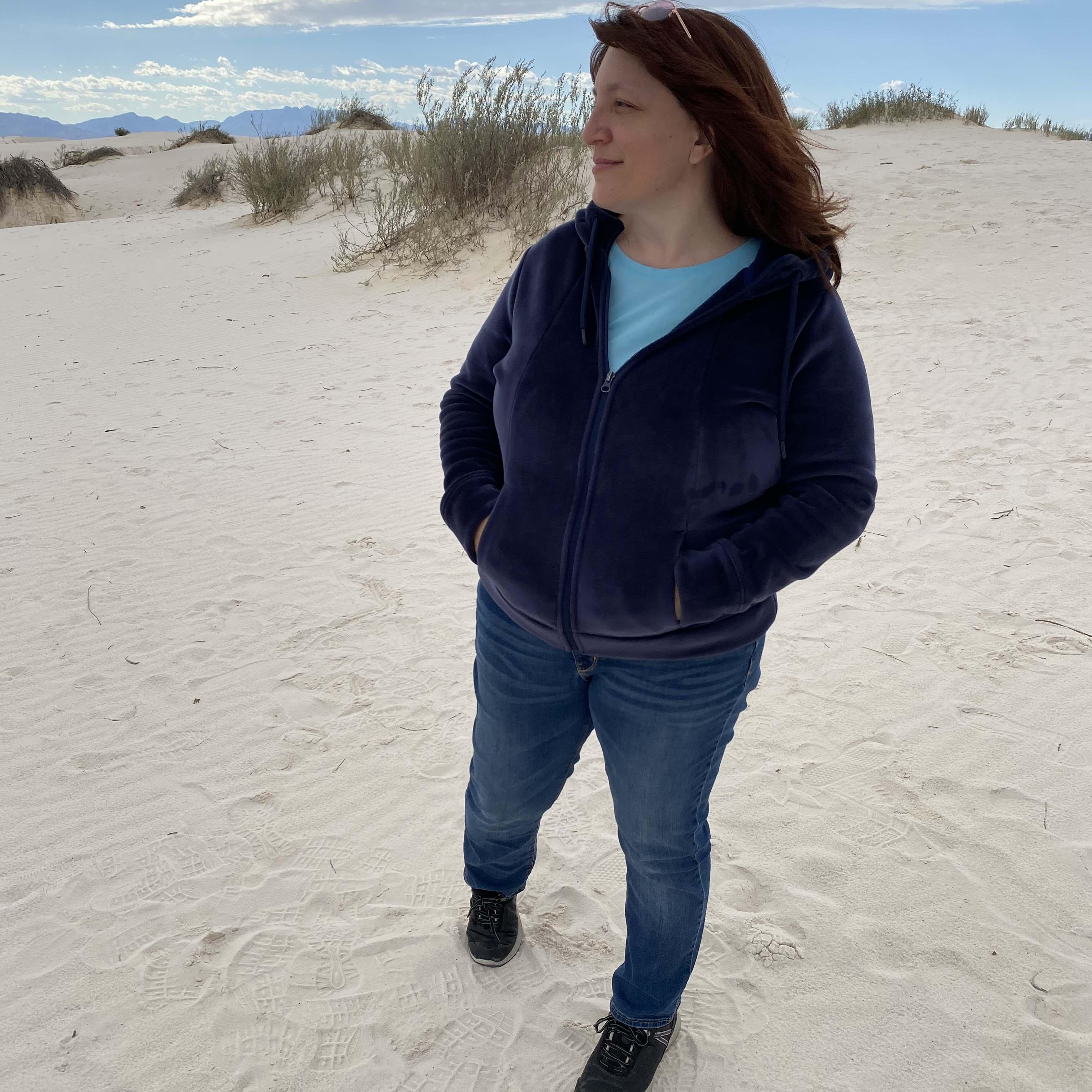Getting zen at White Sands