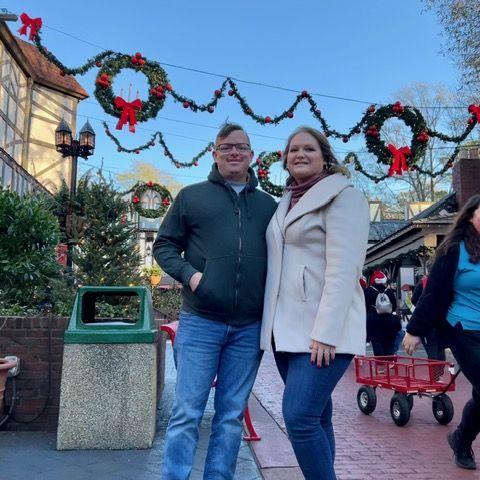 Christmas Town at Busch Gardens in 2022.