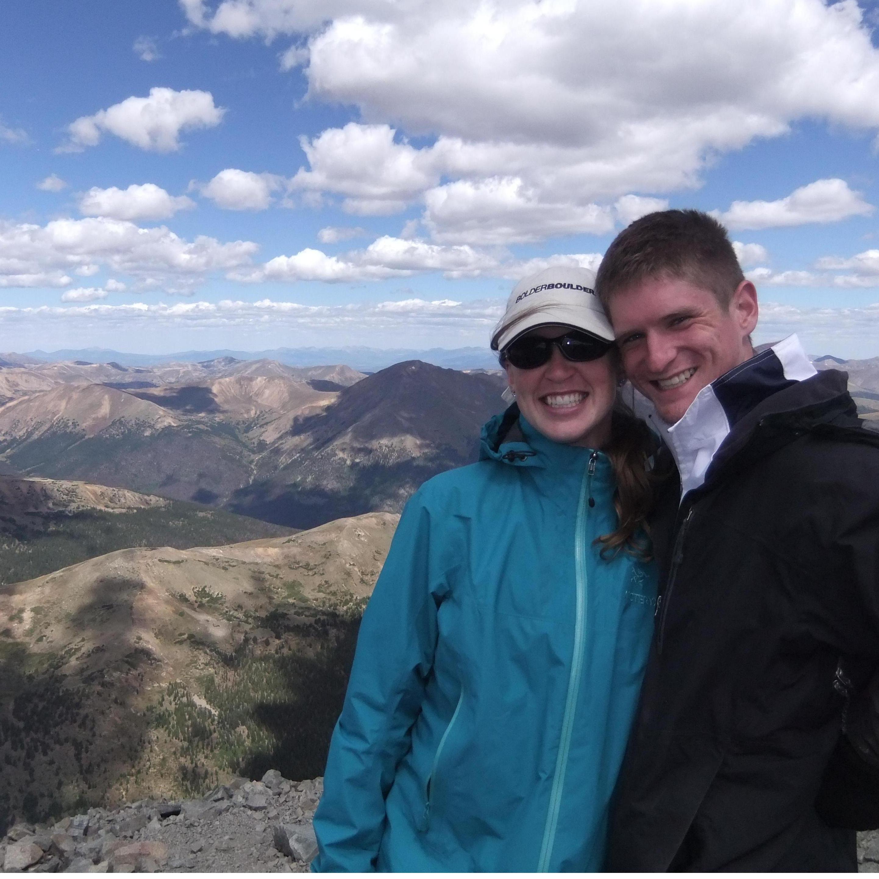 Summit of Torreys Peak, 14,267 feet 2010