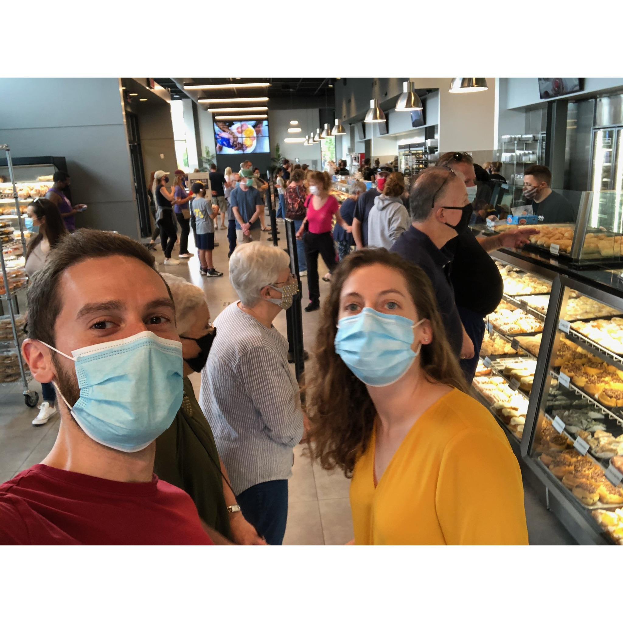 Year 4 - Exploring some fantastic bakeries in Pittsburgh with Abby's family!