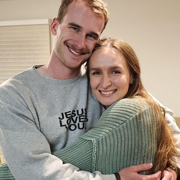 Favorite thing about each other = our hugs:)