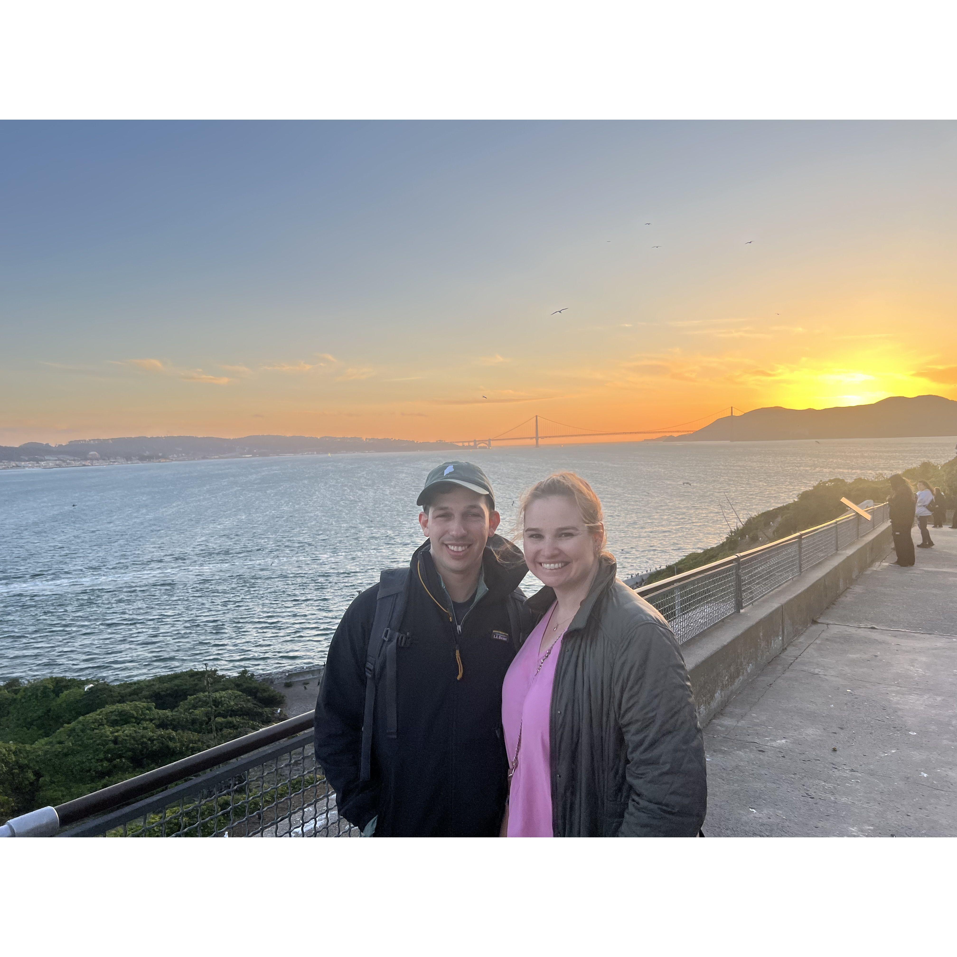 Alison and Jack in San Francisco
