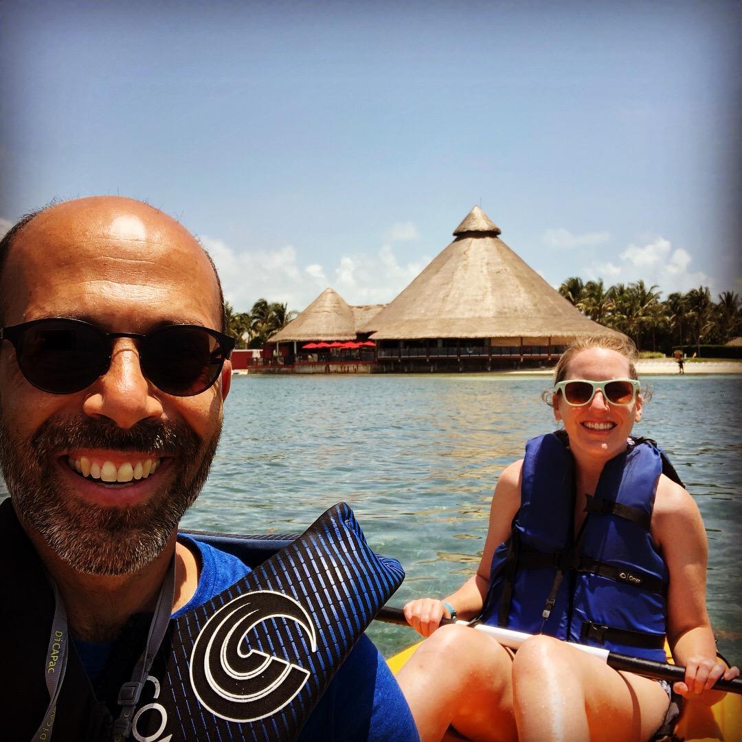 Kayaking in Cancun