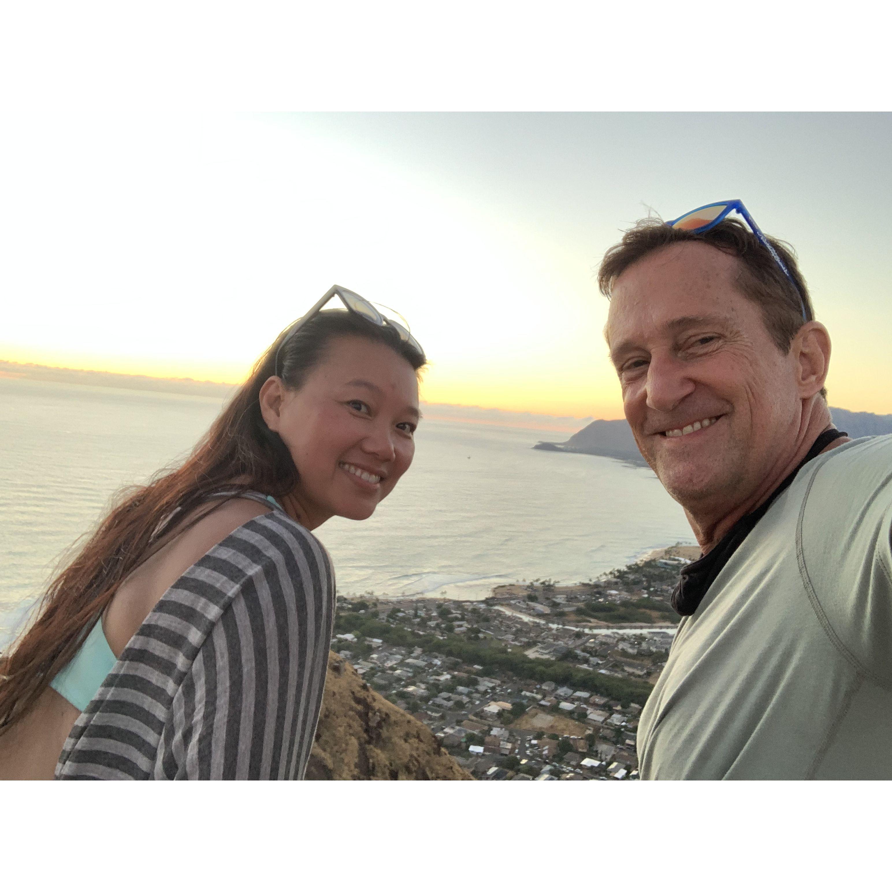 First hike to Maili