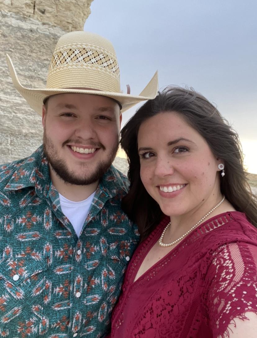 Selfies while taking engagement pictures