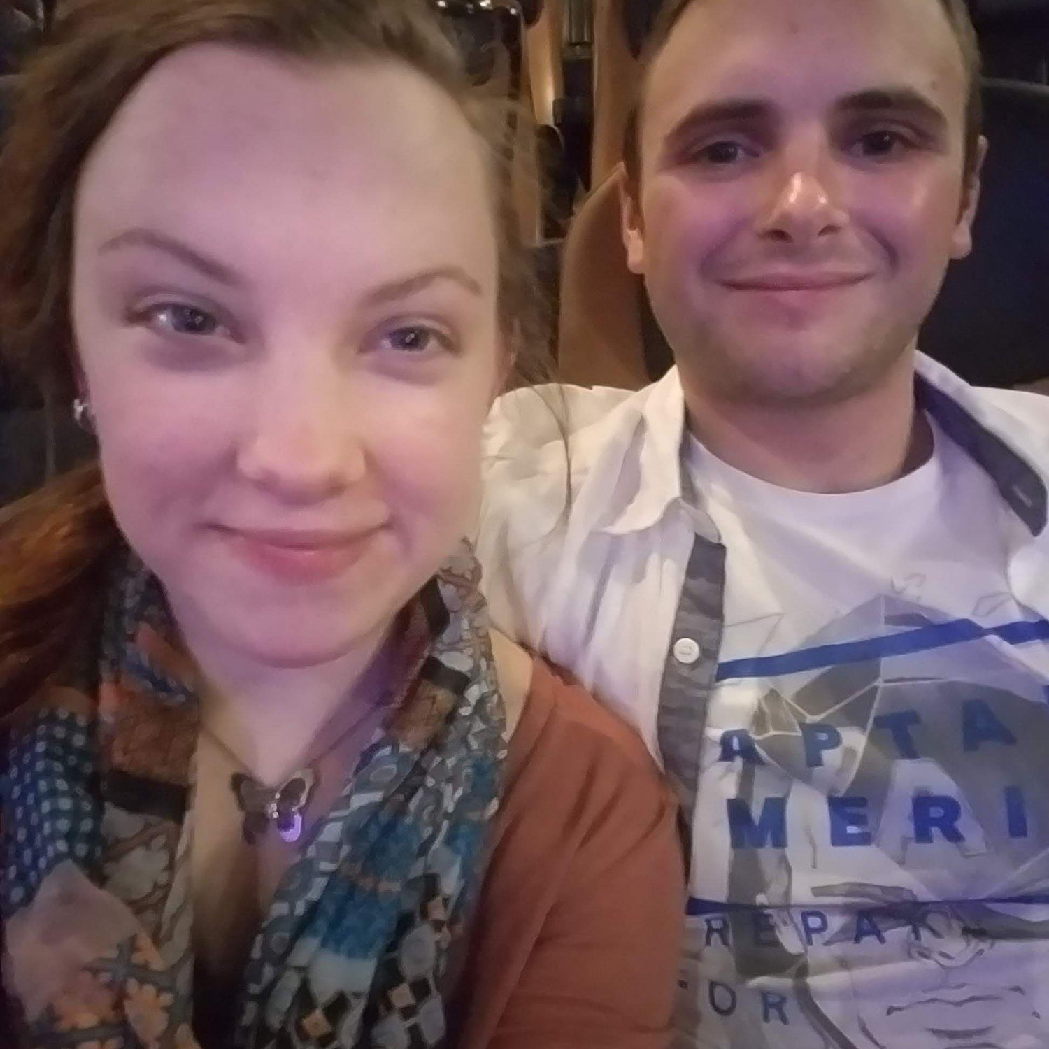 Our first movie theater date