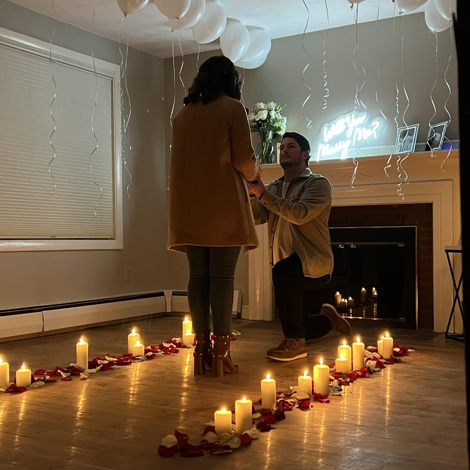 The best surprise, right in our living room (10 days after we got the keys to our house!)
