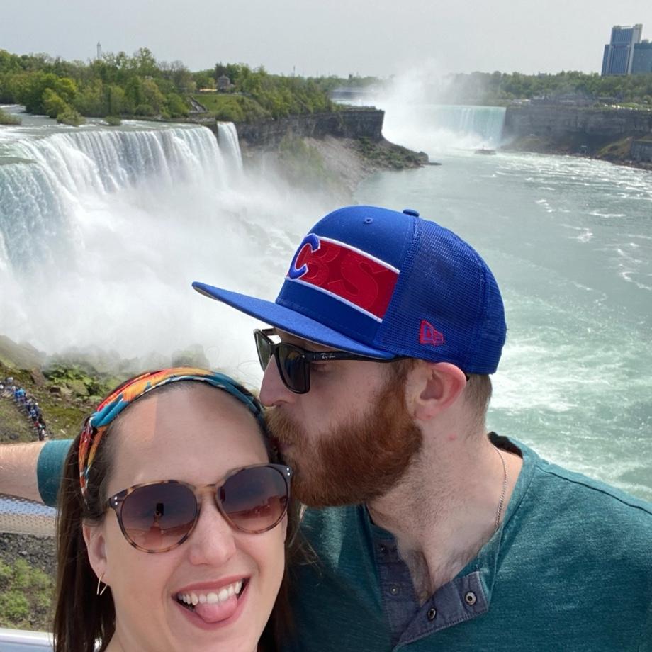 May 2023 - Niagara Falls, CA at the end of our road trip from FL