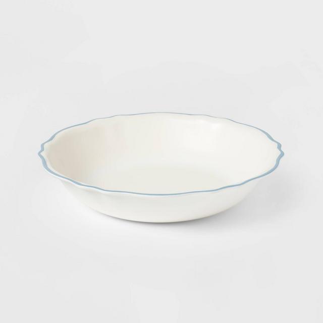 117oz Melamine Serving Bowl White - Threshold™ designed with Studio McGee