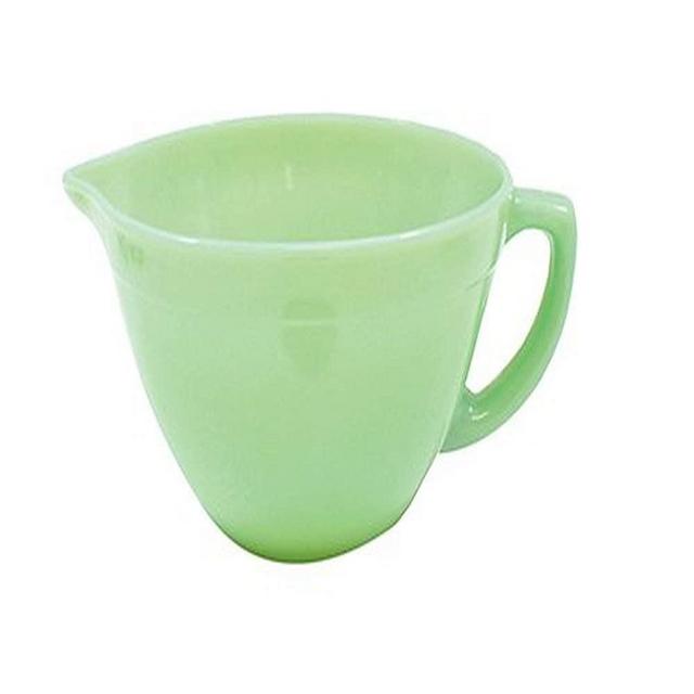 Jadeite Glass Collection 1.25 Quart Mixing Bowl w/ Handle