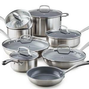 Martha Stewart Collection - 14-Pc. Cookware Set, Created for Macy's