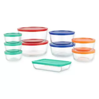 Pyrex® Simply Store® 20-Piece Glass Food Storage Set