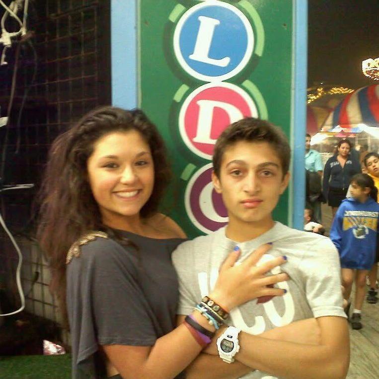 The day we met in 2011 on the Seaside Heights boardwalk.