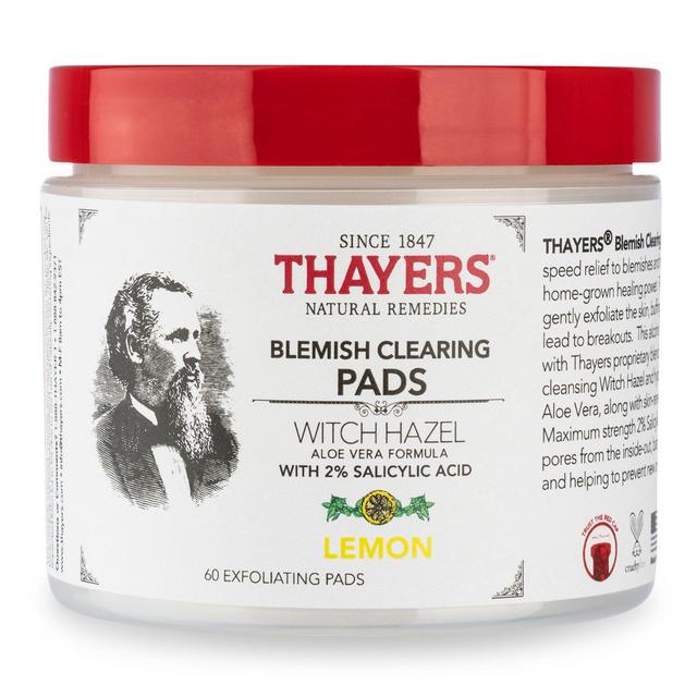 Thayers® 60-Count Blemish Clearing Pads