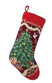 *Bridal Shower* Peking Handicraft Christmas Tree Stocking