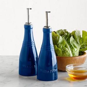 Le Creuset Oil & Vinegar Cruet Set, Lapis