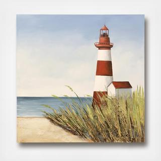 Lighthouse Signal Bay Canvas Art