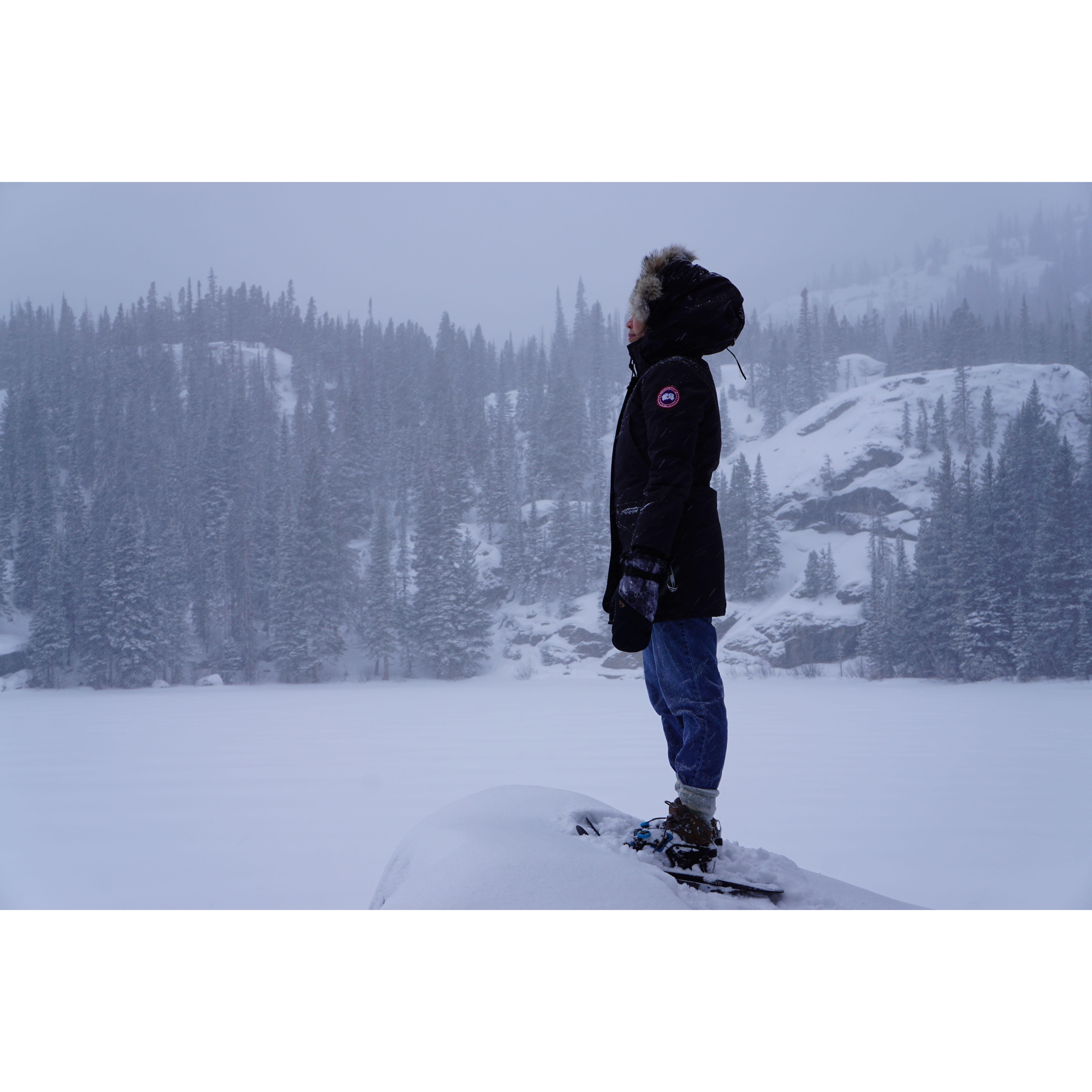 Dec 2022 - Snowshoeing in the Colorado Rocky Mountains