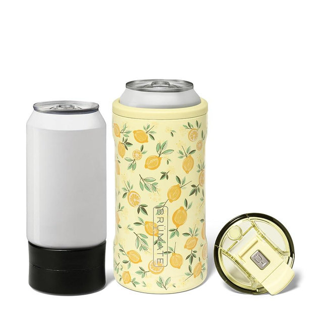 BrüMate Hopsulator Trio 3-in-1 Insulated Can Cooler for 12oz / 16oz Cans + 100% Leak Proof Tumbler with Lid | Insulated for Beer, Soda, and Energy Drinks