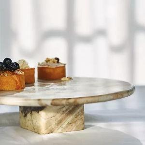 Century Marble Cake Stand