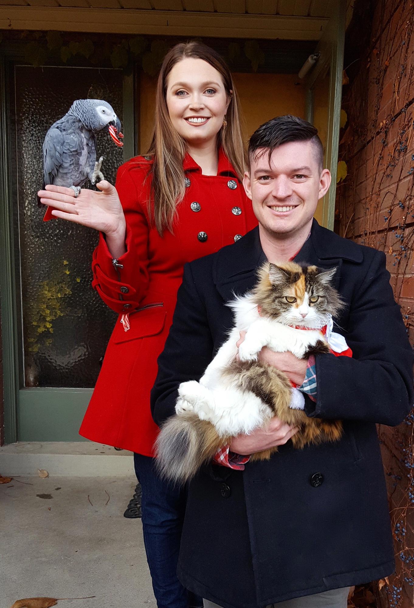 Christmas 2016 with Poppy and Koleeky